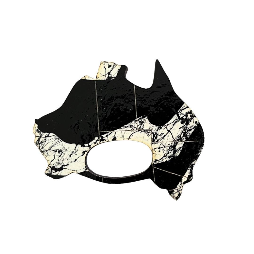 Australia Glasses Brooch (5 Colors)