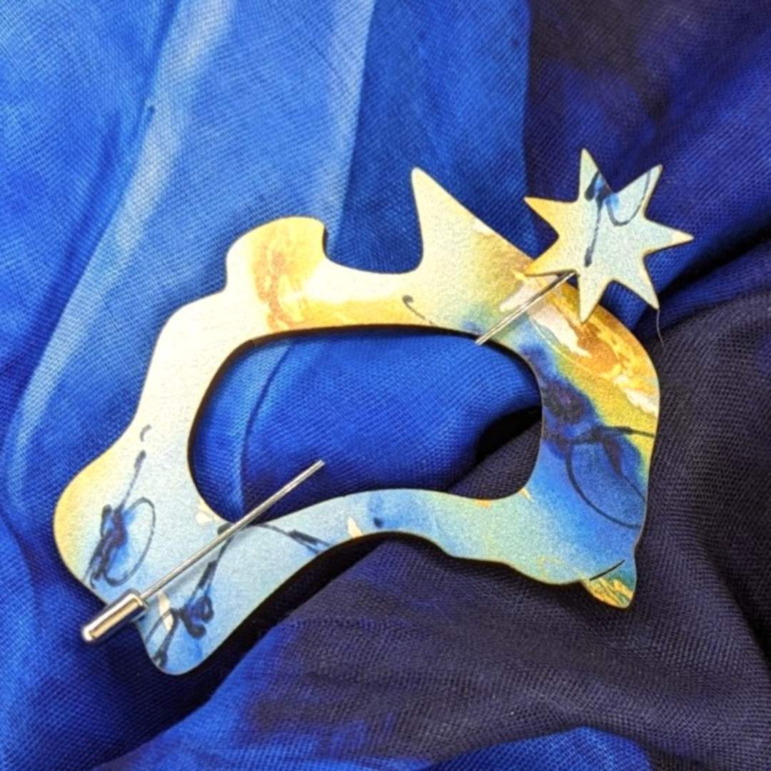 Australia Scarf Pin