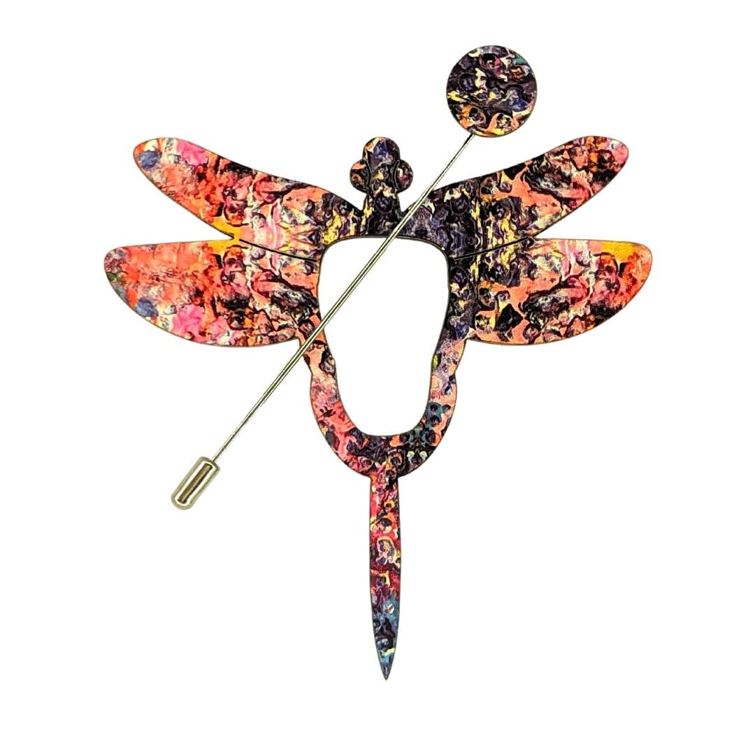 Dragonfly Scarf Pin