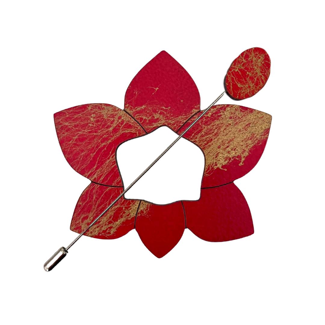 Orchid Scarf Pin (6 Colors)