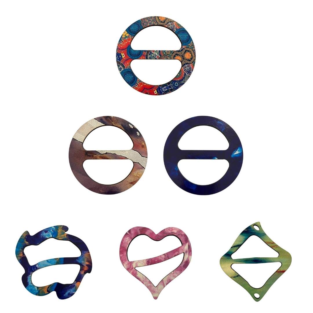 Scarf Ring 6 Pack