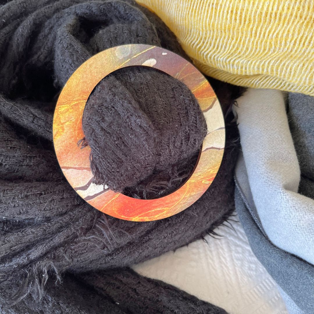 Round Scarf Rings (4Pack)