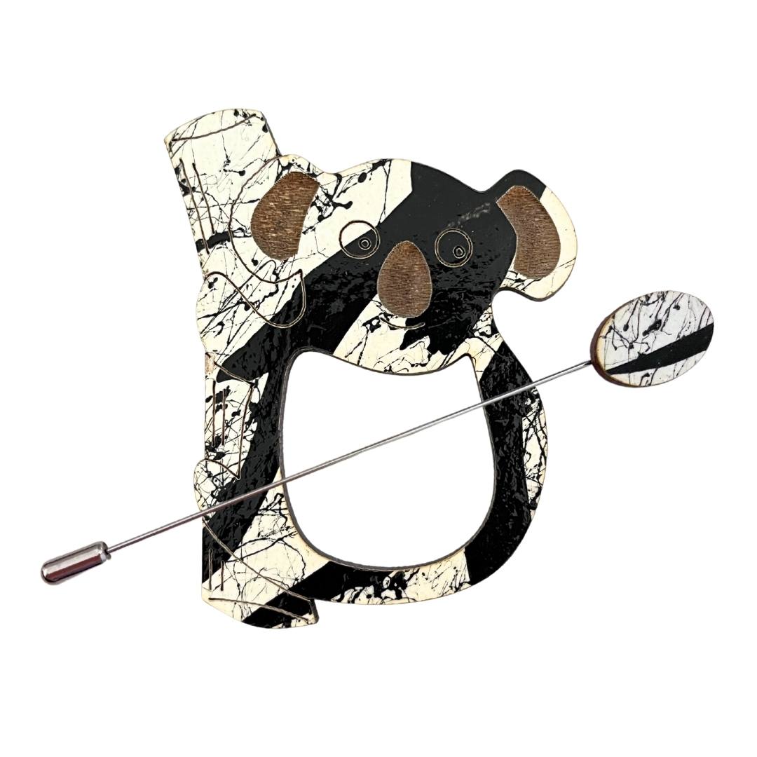 Koala Scarf Pin (5 Colors)
