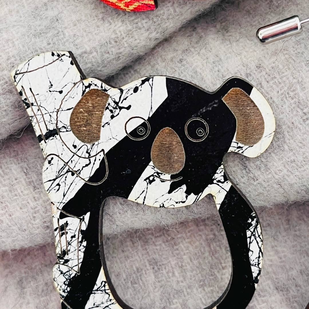 Koala Scarf Pin (5 Colors)