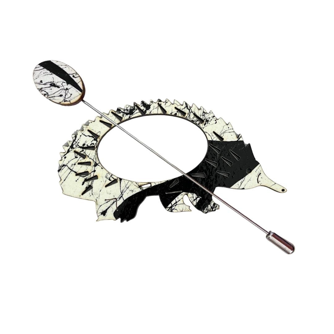 Echidna Scarf Pin (5 Colors)
