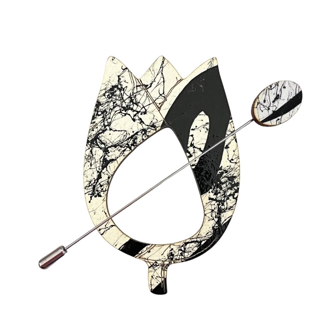Tulip Scarf Pin (5 Colors)