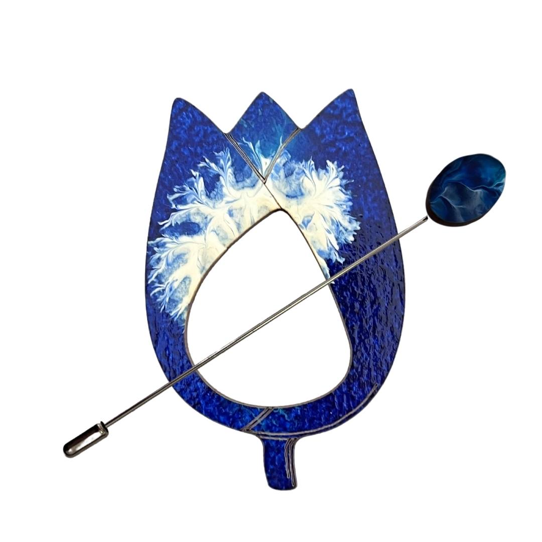 Tulip Scarf Pin (5 Colors)