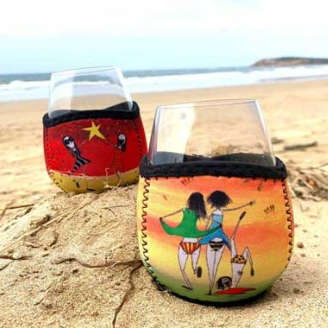 'We've run out of wine' - Stemless Glass Cooler