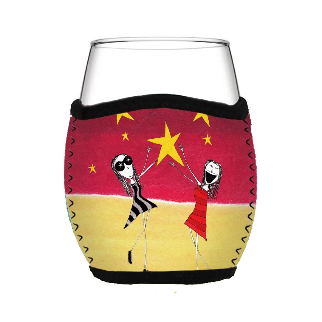 'Who said wine doesn't make us more fabulous' - Stemless Glass Cooler