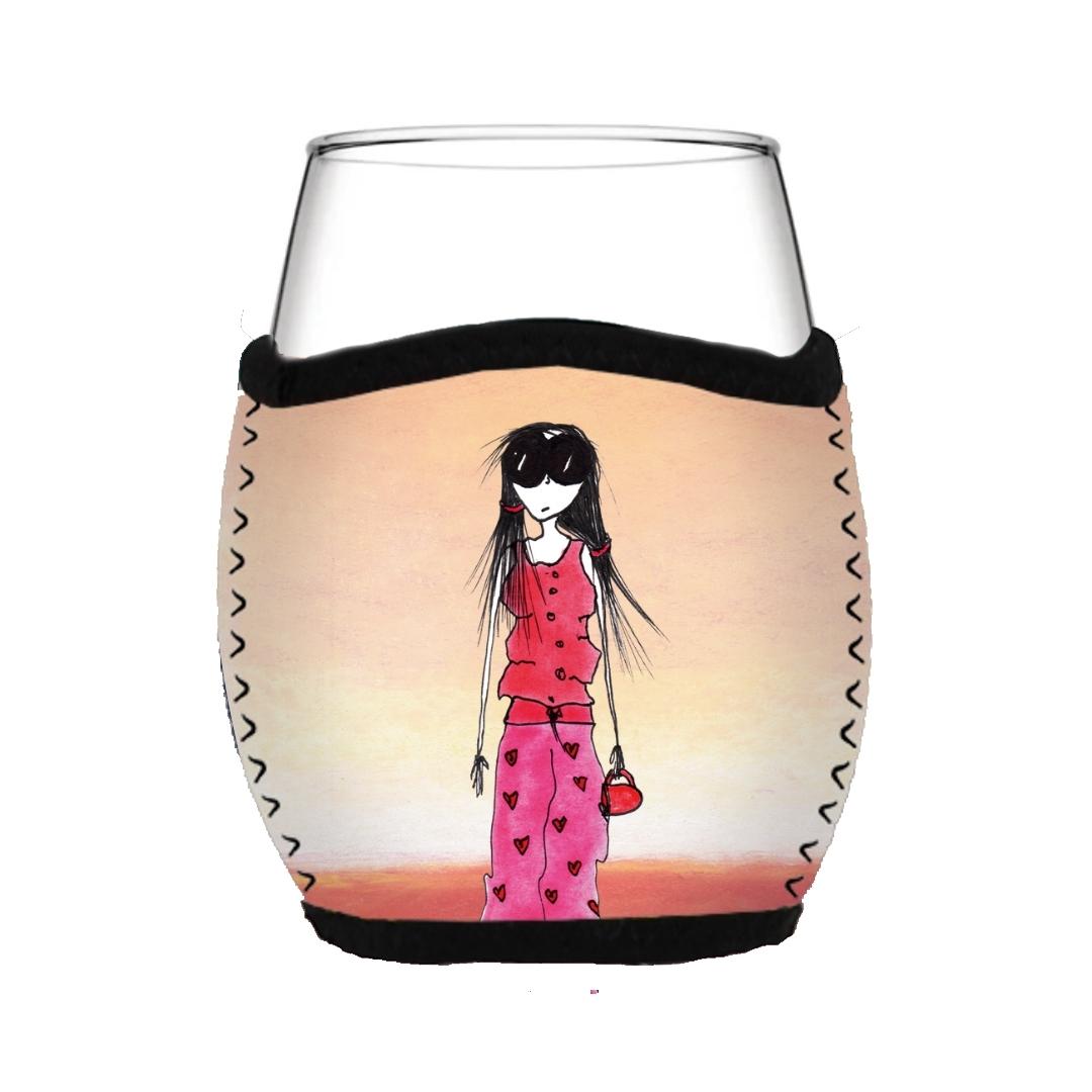 'I just don't feel like being fabulous today' - Stemless Glass Cooler