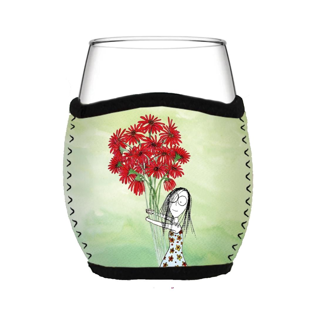 'We all come prepared to add something beautiful' - Stemless Glass Cooler