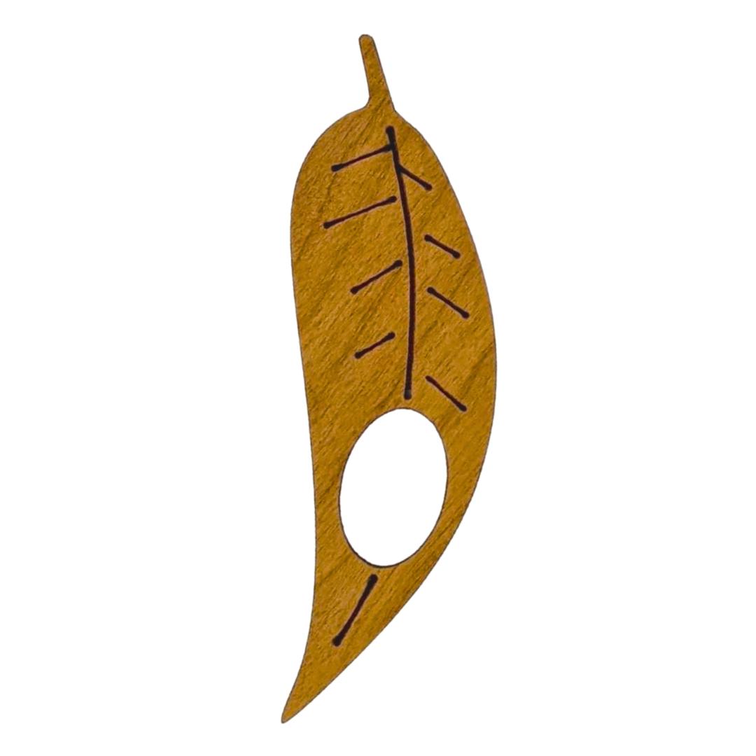 Gum Leaf Glasses Brooch (8 Colors)