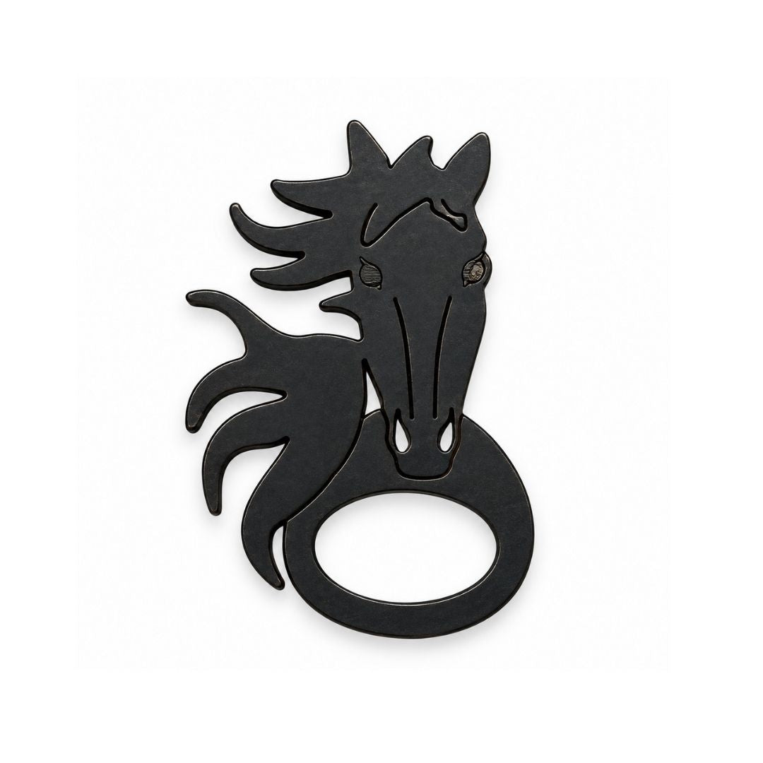 Horse Glasses Brooch • Multiple Colours