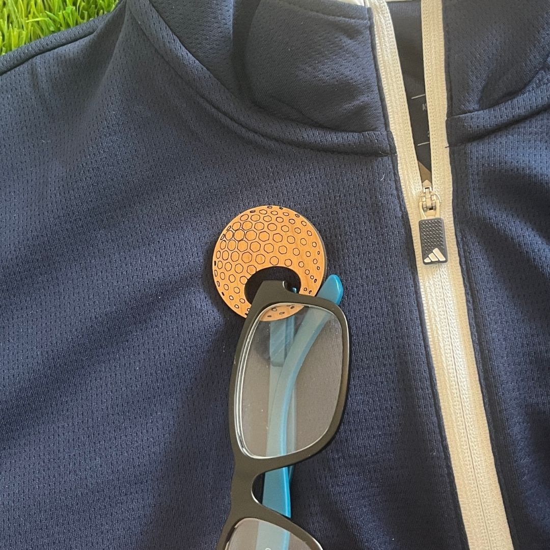 Sport Ball Glasses Brooches