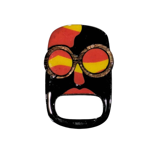 Face Lips - Dual Layer Glasses Brooch