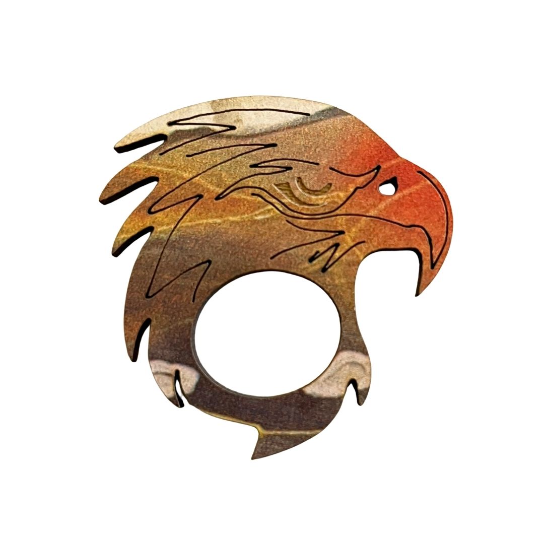 Eagle Glasses Brooch