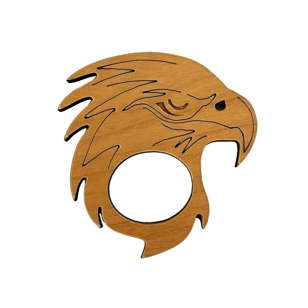 Eagle Glasses Brooch