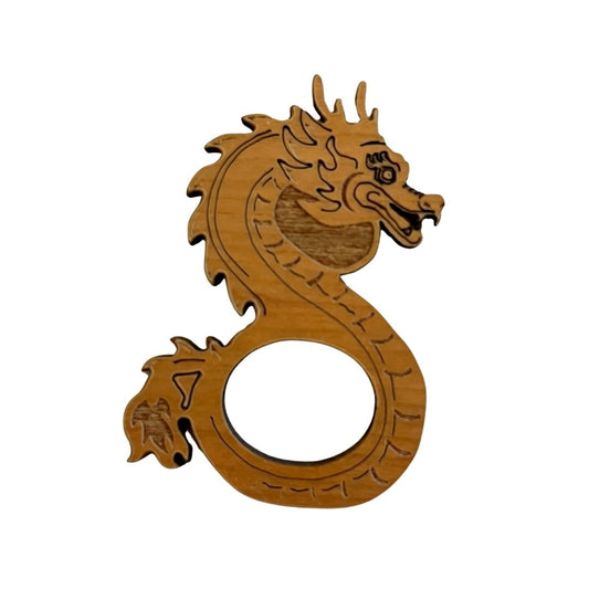 Dragon Glasses Brooch