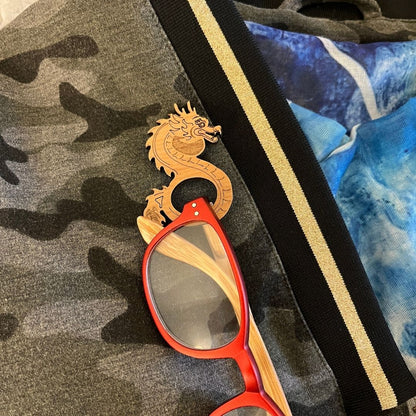Dragon Glasses Brooch