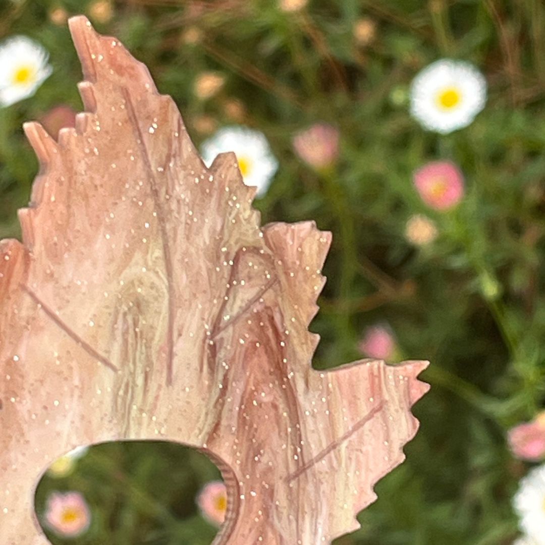 Autumn Leaf Glasses Brooch (2 Colors)
