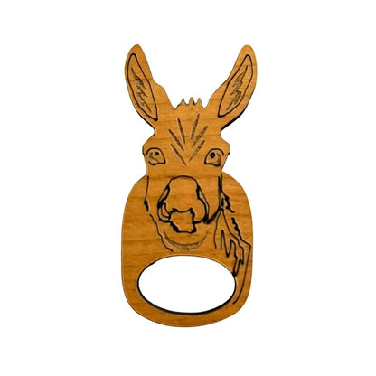 Donkey Glasses Brooch