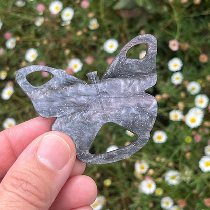 Butterfly Glasses Brooch (4 Colors)