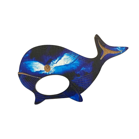 Whale Glasses Brooch
