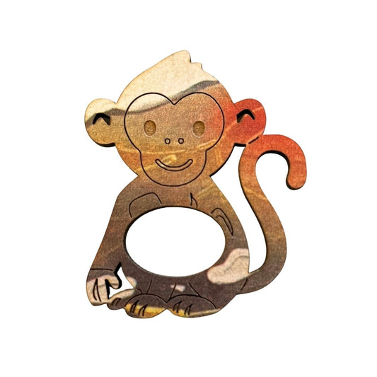 Monkey Glasses Brooch