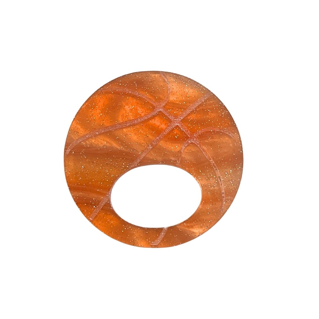 Sport Ball Glasses Brooches