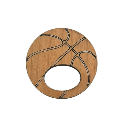 Sport Ball Glasses Brooches