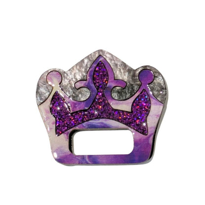 Crown - Dual Layer Glasses Brooch