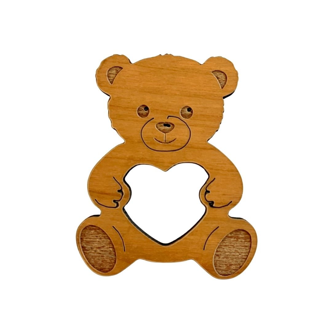Teddy Bear Glasses Brooch
