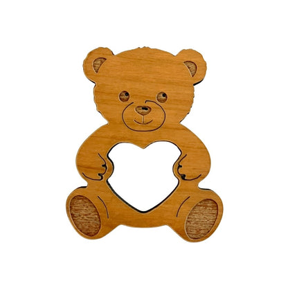 Teddy Bear Glasses Brooch