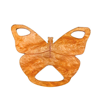 Butterfly Glasses Brooch (4 Colors)