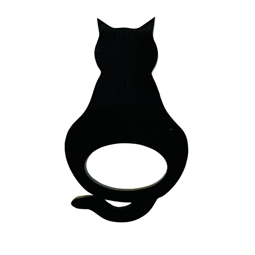 Attitude Cat Glasses Brooch (10 Colors)
