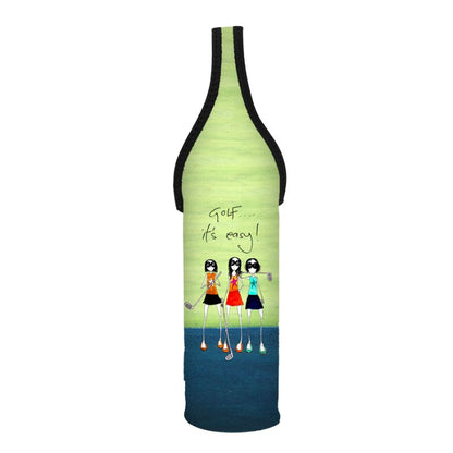 'Golf, it's easy!' - Wine Bottle Cooler
