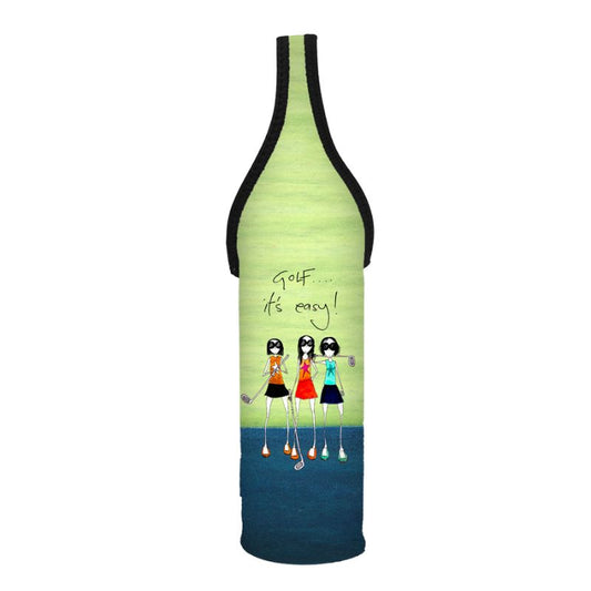 'Golf, it's easy!' - Wine Bottle Cooler