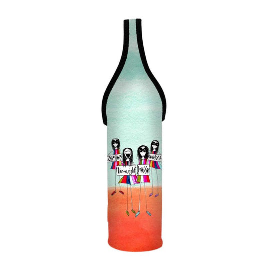 'I know right!' - Wine Bottle Cooler