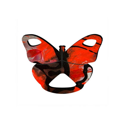 Butterfly Glasses Brooch (7 Colors)