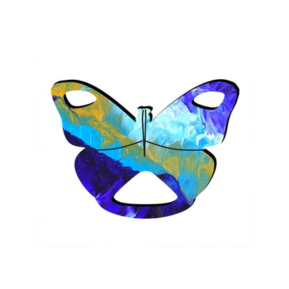 Butterfly Glasses Brooch (7 Colors)