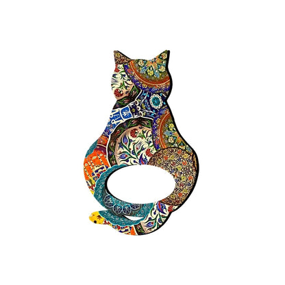 Attitude Cat Glasses Brooch (7 Colors)