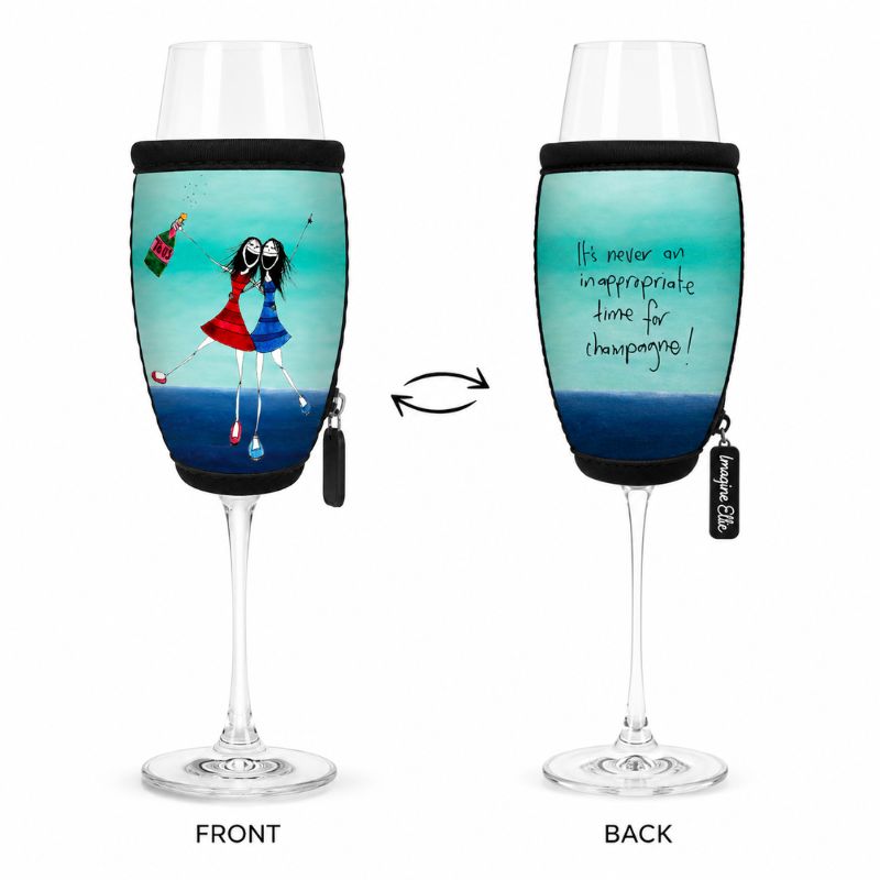 'It's never an inappropriate time for champagne' - Champagne Glass Cooler