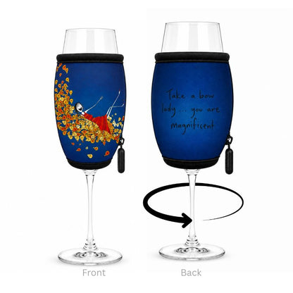 'Take a bow lady, you are magnificent' - Champagne Glass Cooler