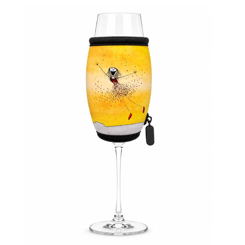 'Be effervescent' - Champagne Glass Cooler
