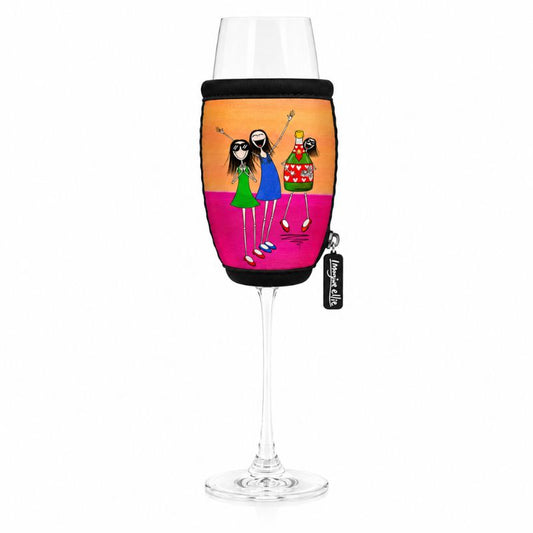'Here's the champagne, surely we can think of something to celebrate' - Champagne Glass Cooler