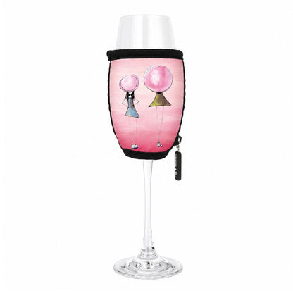 'Bubbles anyone? - Champagne Glass Cooler