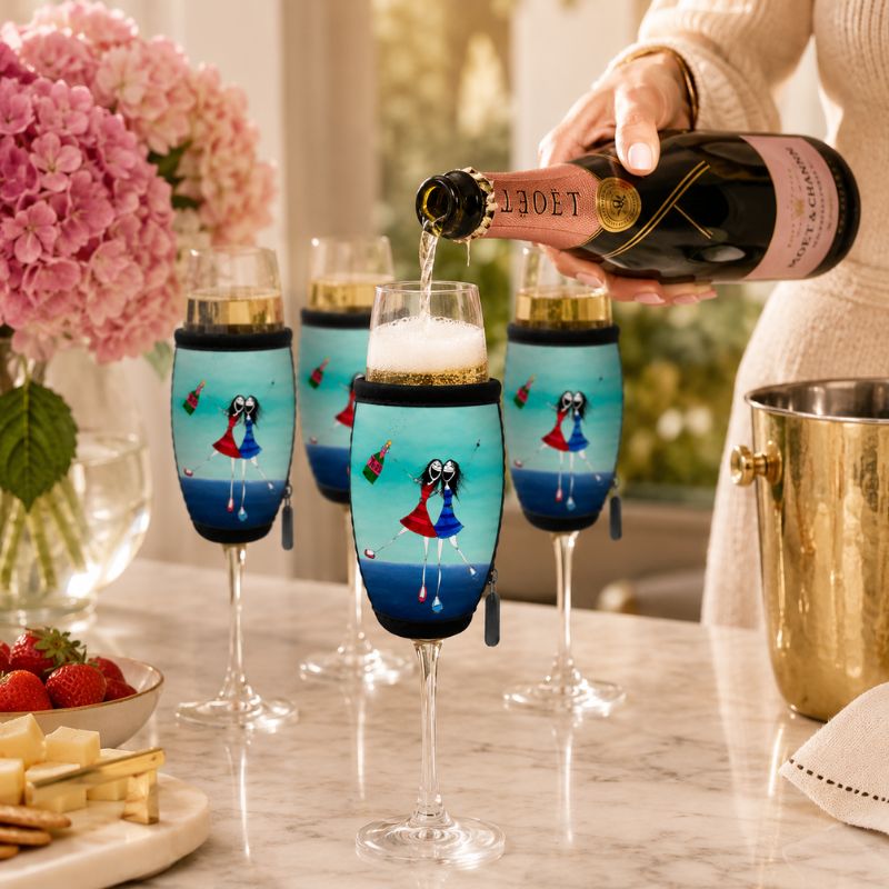 'It's never an inappropriate time for champagne' - Champagne Glass Cooler