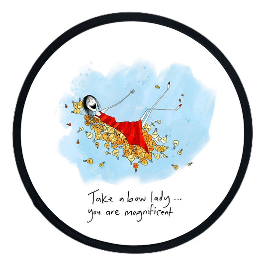 Folding Fan • Take a bow lady, you are magnificent