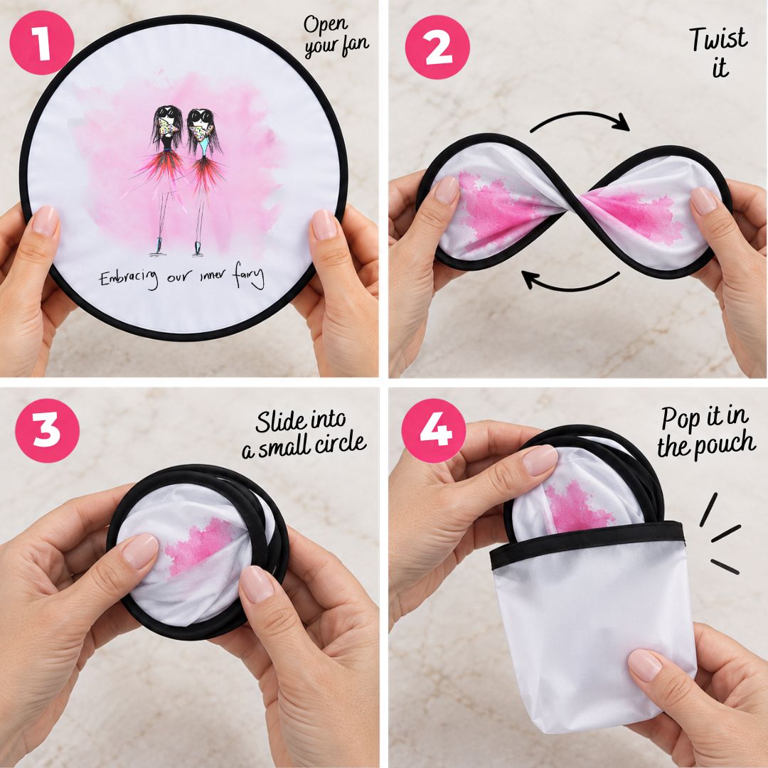 Folding Fan • Bubbles anyone?