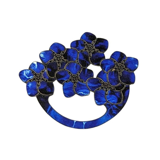 Forget Me Not Glasses Brooch